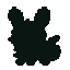 Evolution I silhouette, hidden